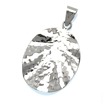 MM #228 M2-1316 WAVY OVAL PENDANT