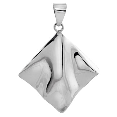 MM #226 M2-1771 WAVY SQUARE PENDANT