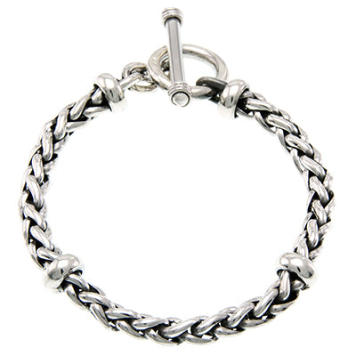 MM #245 M3-644 LOOPED WHEAT BRACELET