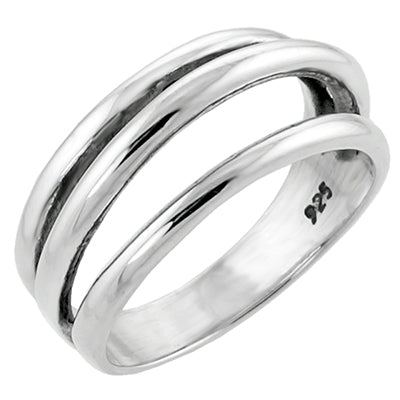 MM #395 M8-839 OPEN BUMPY BAND RING