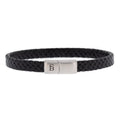 SB LBR-001 RILEY BLACK LEATHER BRACELET