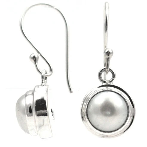 ID E745PL PEARL DANGLE EARRINGS