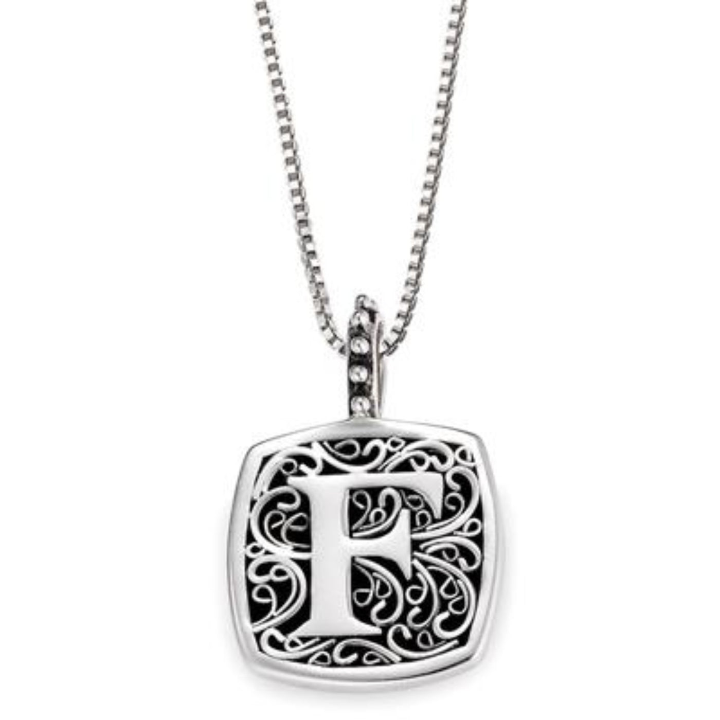 LB 59900XF F INITIAL NECKLACE