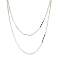 ZN A296/36 LONG STATION NECKLACE