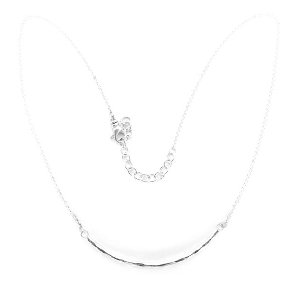 ID N721 HAM CURVE BAR NECKLACE