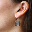 MM M1-33 6 SQUARE DROP EARRINGS