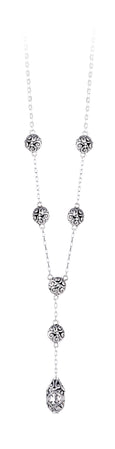 JD N60083 FILIGREE STATION NECKLACE