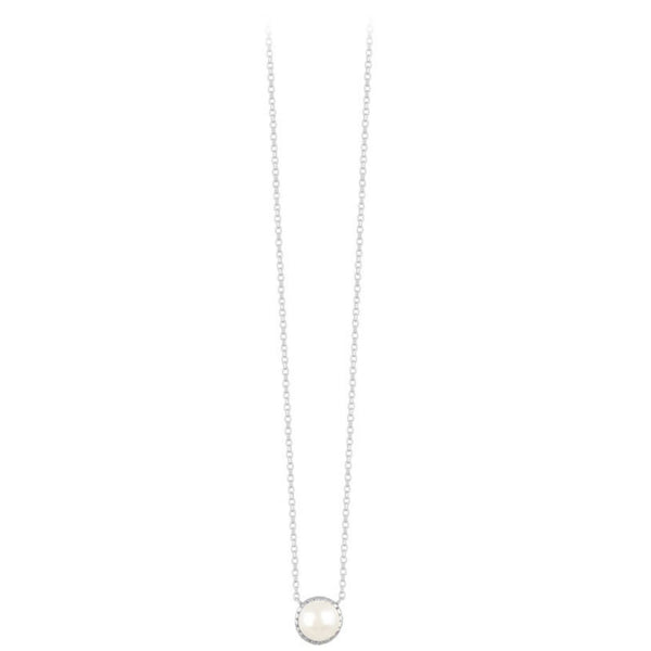 JD N63049 WHITE PEARL NECKLACE
