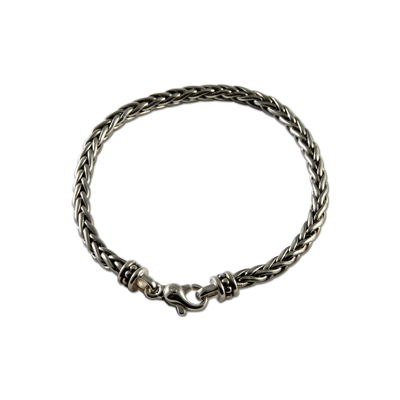 ZN A788/7 TWISTED WHEAT BRACELET