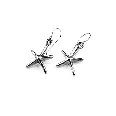 MM M1-1378 STARFISH DANGLE EARRINGS