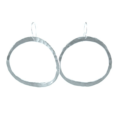 MM M1-172 10 HAM CURVED CIRCLE EARRINGS