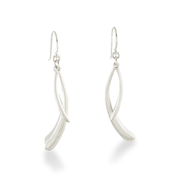 ZN B72 DBL CURV STICK DROP EARRINGS